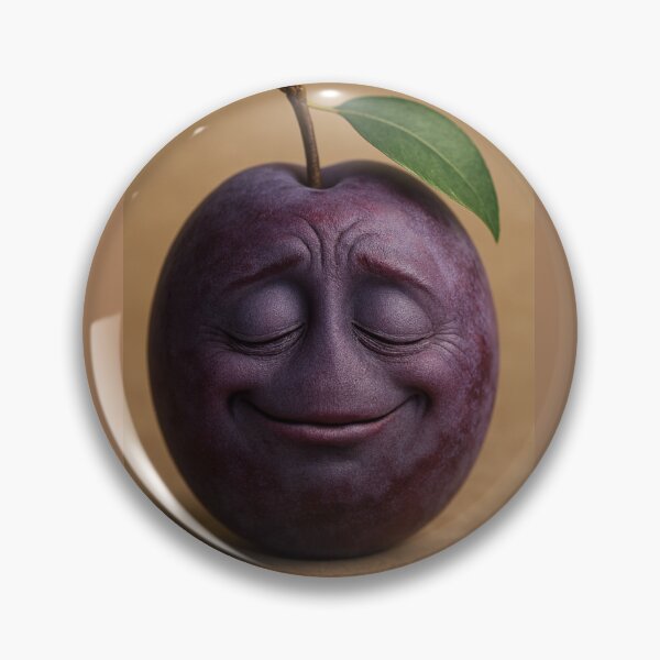 Item preview, Peaceful Plum With a Gentle Smile designed and sold by NOMISKISAW.