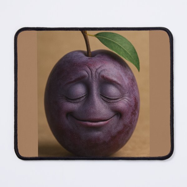 Item preview, Peaceful Plum With a Gentle Smile designed and sold by NOMISKISAW.