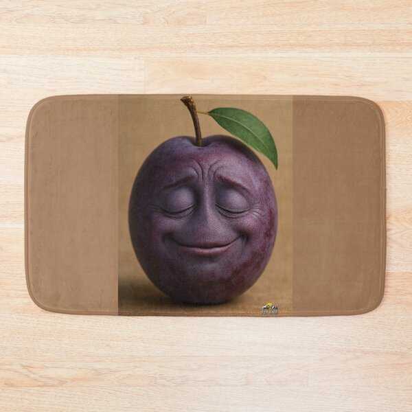 Item preview, Peaceful Plum With a Gentle Smile designed and sold by NOMISKISAW.