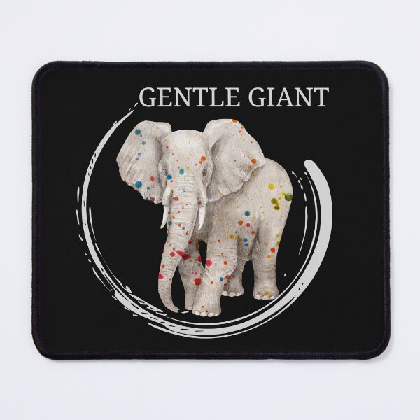 Item preview, Gentle Giant Elephant – Symbol of Strength and Kindness | Empathy Animal Art designed and sold by Aquarius-club.
