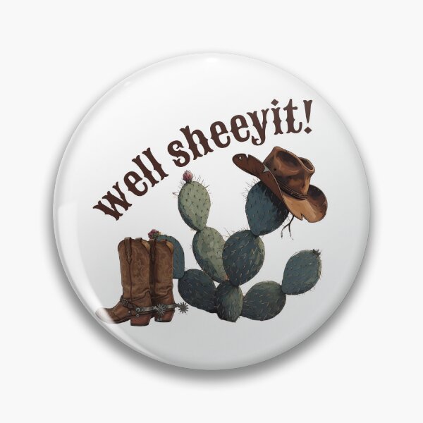 Item preview, Well Sheeyit Cowboy Boots and Hat Cactus designed and sold by ReuvenStore.