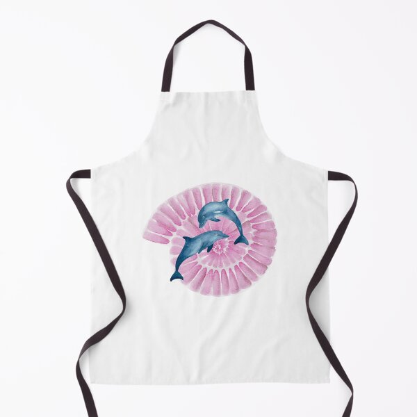 Item preview, Pink Ocean Spiral – Dolphin Aesthetic Dream Design designed and sold by ColorNest Designs.
