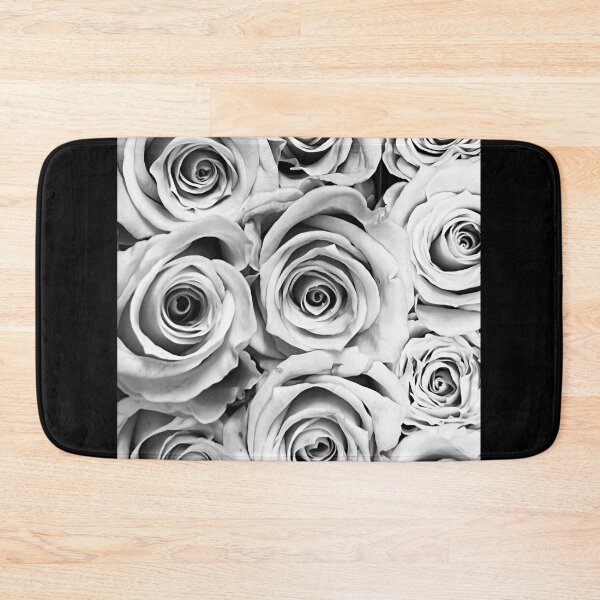 Item preview, Black & White Rose Photography –  Floral Art on black background  designed and sold by PeridotGypsy.