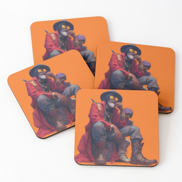Item preview, the thinker in orange designed and sold by motionatelier.art.