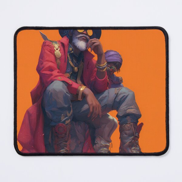 Item preview, the thinker in orange designed and sold by motionatelier.art.