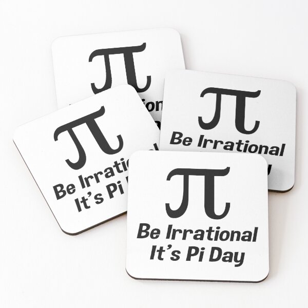 Item preview, Funny Pi Day 3.14 Be Irrational Math Science Gift designed and sold by ScienceCorner.