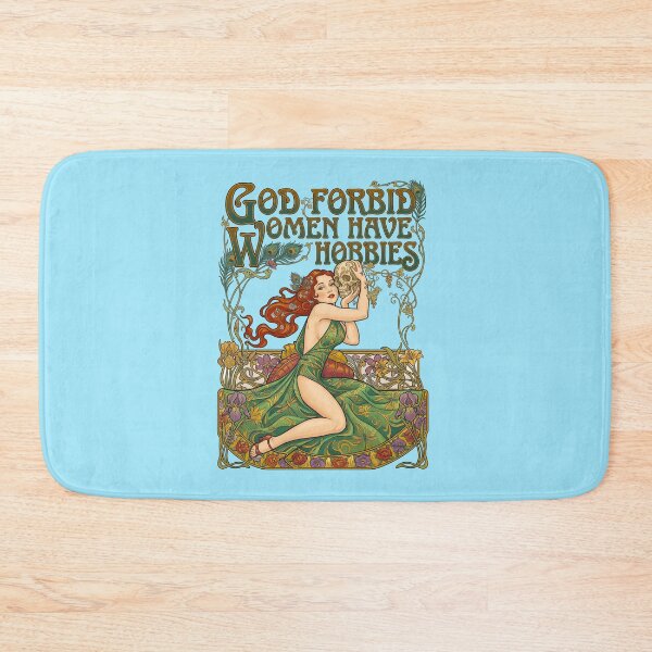 Item preview, God Forbid Women Have Hobbies  designed and sold by TeeARTHY.