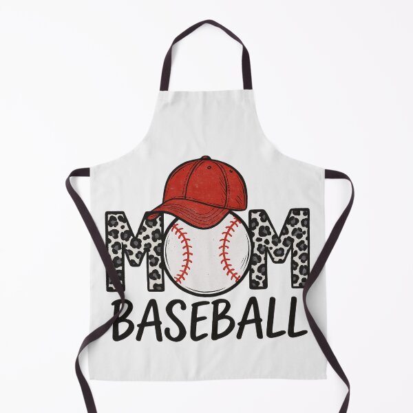 Item preview, Baseball Mom Leopard Print - Red Hat & Game Day Mama Design designed and sold by Lozarux.