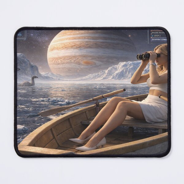 Item preview, Observation on Europa designed and sold by SkirtOnTheMoon.