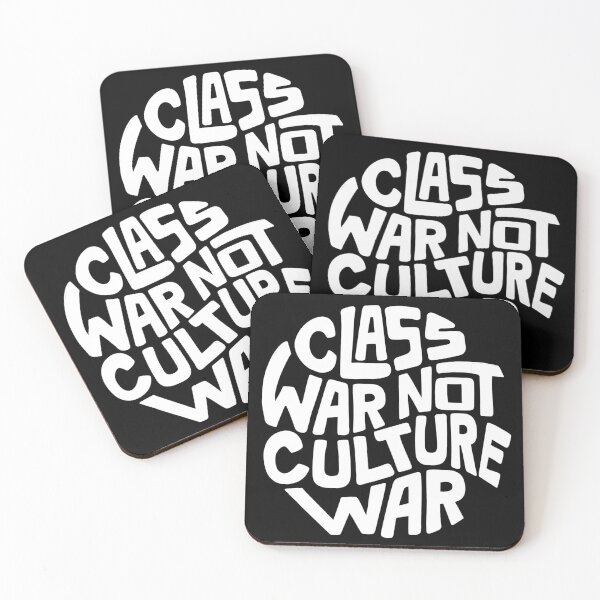 Item preview, Class War Not Culture War Word Art designed and sold by Unhinged Heather.