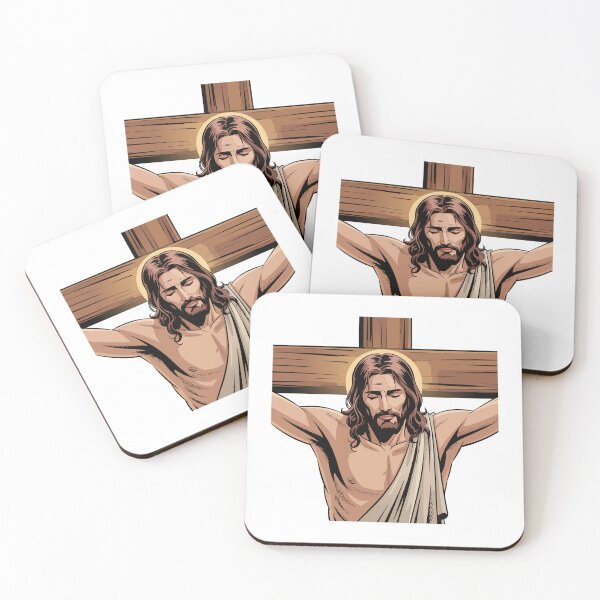 Item preview, Jesus Christ or Jesus of Nazareth, Jesus crucifixion, Jesus on the cross, designed and sold by Danler.
