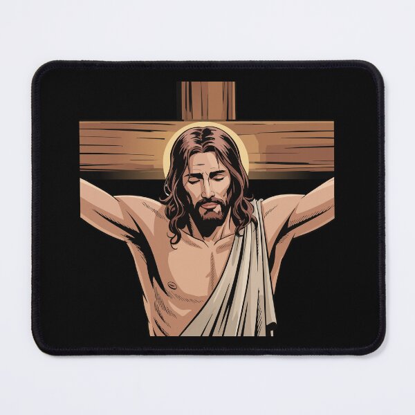 Item preview, Jesus Christ or Jesus of Nazareth, Jesus crucifixion, Jesus on the cross, designed and sold by Danler.