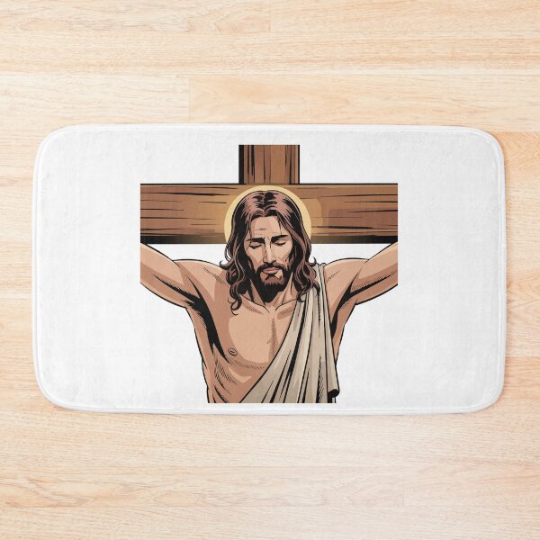 Item preview, Jesus Christ or Jesus of Nazareth, Jesus crucifixion, Jesus on the cross, designed and sold by Danler.