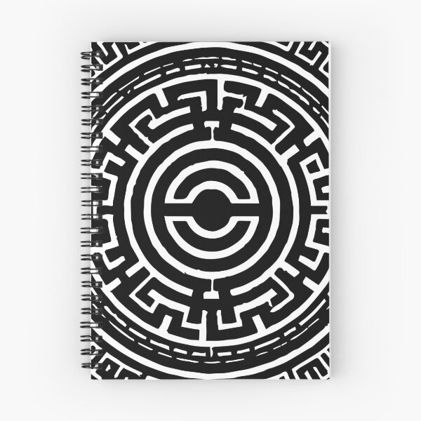 Item preview, Tribal mayan aztec ornament labyrinth circle 127sm designed and sold by 127sm.