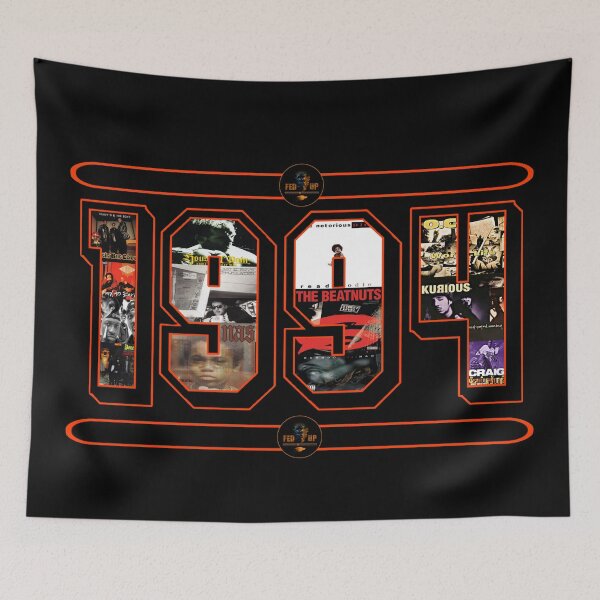Item preview, A Year In Hip-Hop 1994 designed and sold by Fed Up Design & Creation.