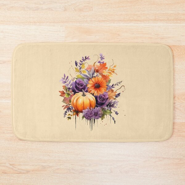 Item preview, Watercolor Pumkin Bouquet designed and sold by PawsandPages.