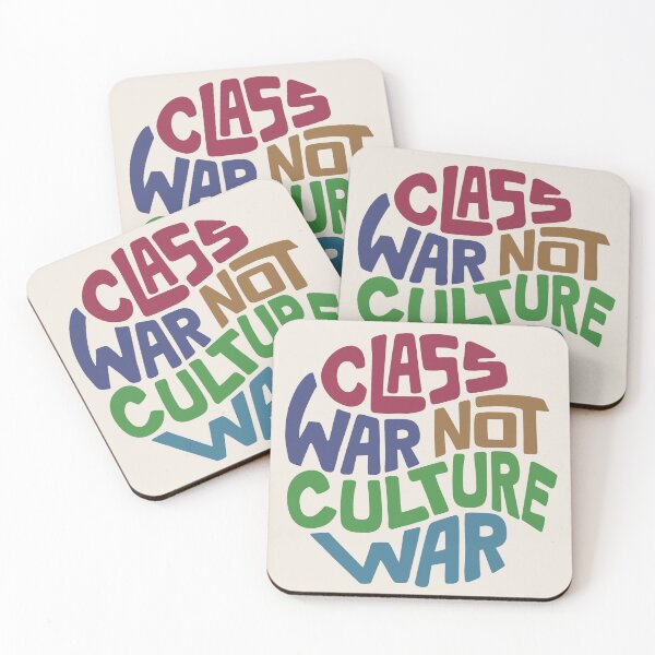 Item preview, Class War Not Culture War Word Art designed and sold by Unhinged Heather.