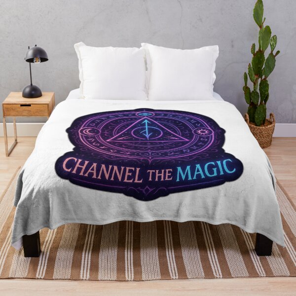 Item preview, Mystical Arcane Sigil Sticker Featuring Glowing Neon Runes in Dark Fantasy Style designed and sold by DrainedUwU.