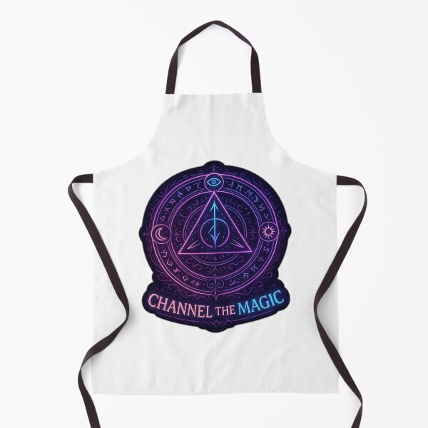 Item preview, Mystical Arcane Sigil Sticker Featuring Glowing Neon Runes in Dark Fantasy Style designed and sold by DrainedUwU.