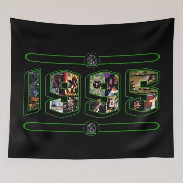 Item preview, A Year In Hip-Hop 1995 designed and sold by Fed Up Design & Creation.