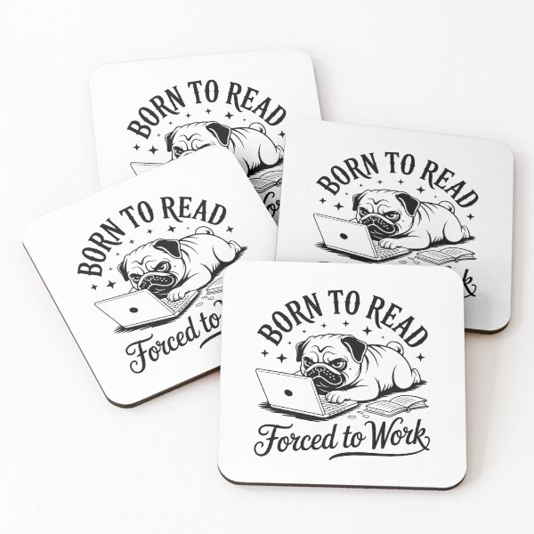 Item preview, Born to Read, Forced to Work designed and sold by jkrphoto.