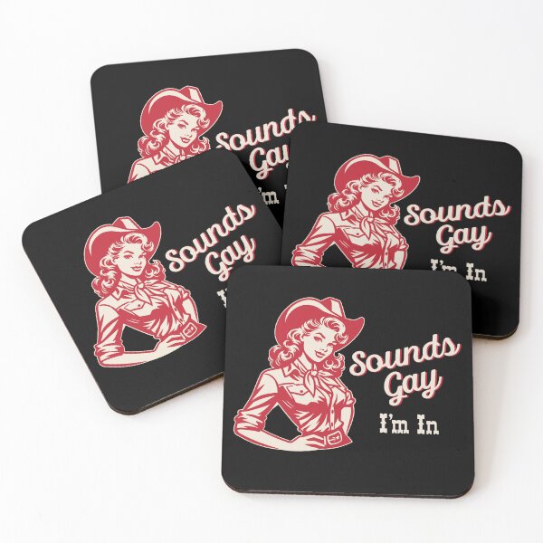 Item preview, Lesbian Cowgirl Sounds Gay I'm In - Vintage Howdy Lesbians designed and sold by Teeter-Totter.