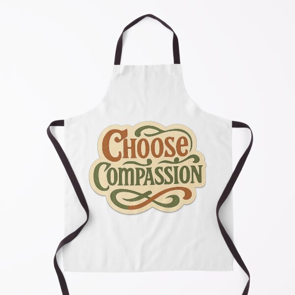 Item preview, Vintage Retro Vegan Inspiration Poster with 'Choose Compassion' Quote designed and sold by DrainedUwU.