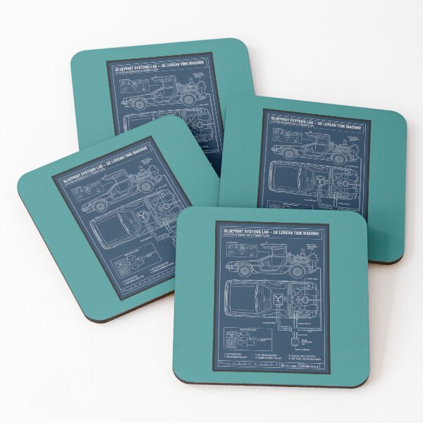Item preview, Vintage Classic Car Delorean Adventure Collection Picture designed and sold by PrintCarClub.