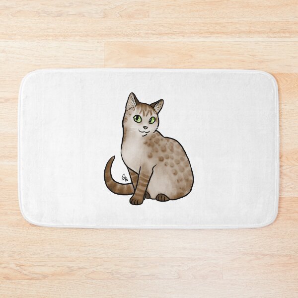 Item preview, Cat - Australian Mist - Brown Spotted designed and sold by Jennifer Stolzer.