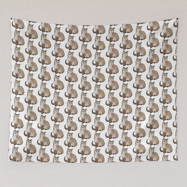 Item preview, Cat - Australian Mist - Brown Spotted designed and sold by Jennifer Stolzer.