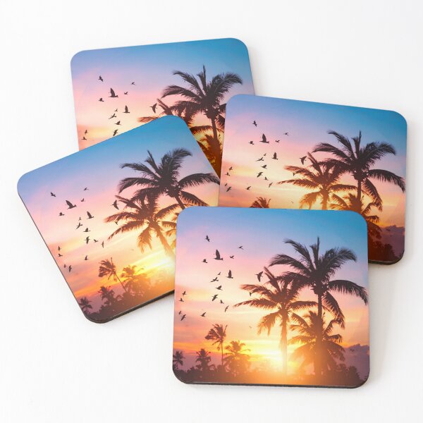 Item preview, Birds in Palms Sunset designed and sold by Creative Visualize.