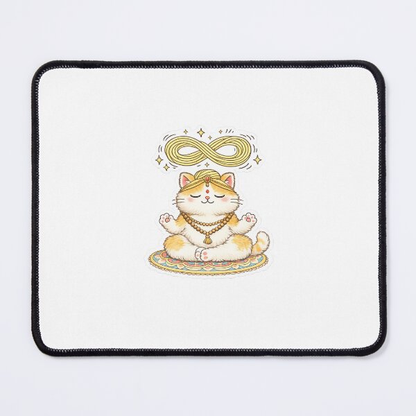 Item preview, Infinity Noodle Zen Cat designed and sold by RainToday.