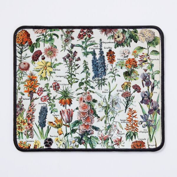 Item preview, Fleurs pour Tous - French Vintage Flower Poster  designed and sold by Jon-Baran.