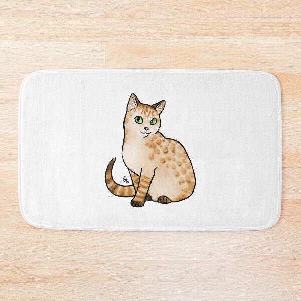 Item preview, Cat - Australian Mist - Orange Spotted designed and sold by Jennifer Stolzer.