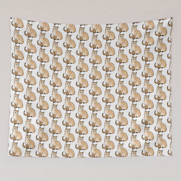Item preview, Cat - Australian Mist - Orange Spotted designed and sold by Jennifer Stolzer.