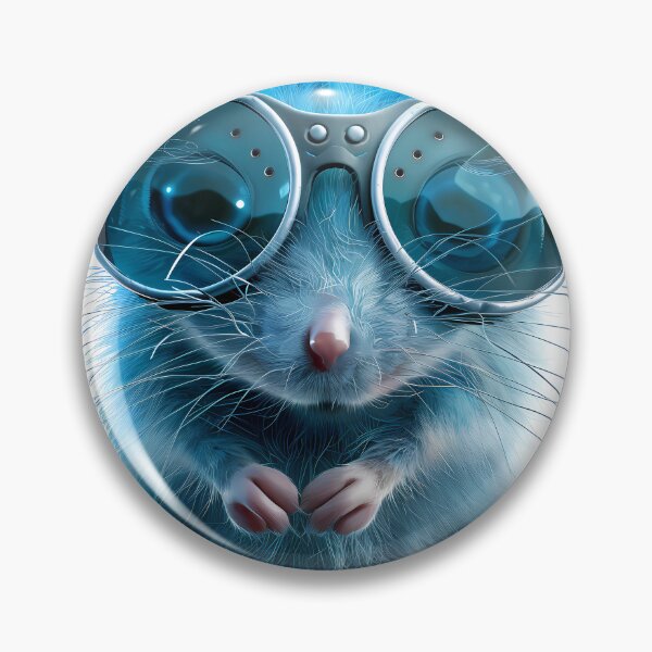 Item preview, Mouse with glasses designed and sold by motionatelier.art.