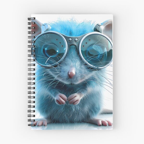 Item preview, Mouse with glasses designed and sold by motionatelier.art.