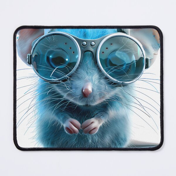 Item preview, Mouse with glasses designed and sold by motionatelier.art.