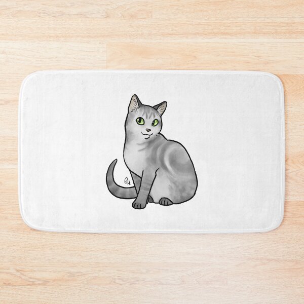 Item preview, Cat - Australian Mist - Gray Marbled designed and sold by Jennifer Stolzer.