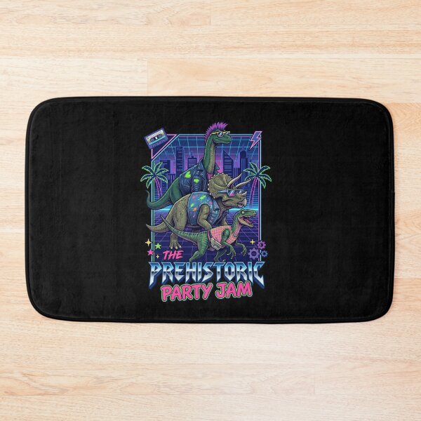 Item preview, The Prehistoric Party Jam Dinosaur Art designed and sold by TeeARTHY.