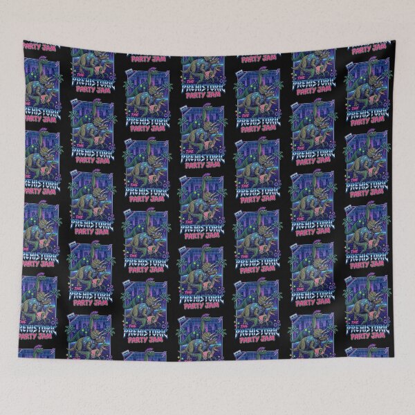 Item preview, The Prehistoric Party Jam Dinosaur Art designed and sold by TeeARTHY.