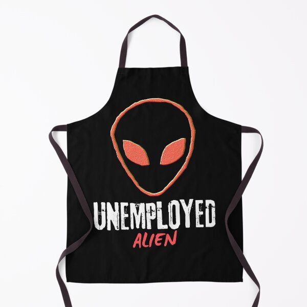 Item preview, Unemployed Alien – Funny Dark Humor Design designed and sold by NOXSCORP.