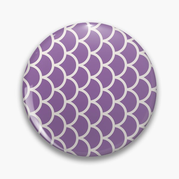 Item preview, Patrón de escamas de pez morado y crema designed and sold by pattern-archive.