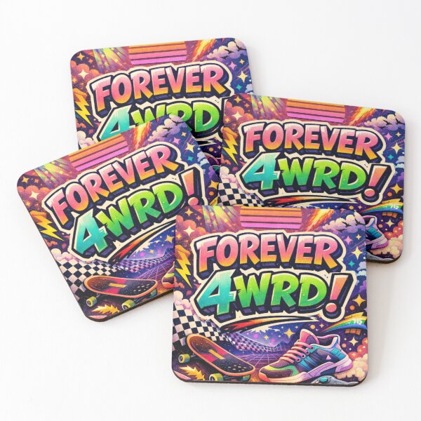 Item preview, Forever Forward Neon Retro Energy designed and sold by NOMISKISAW.