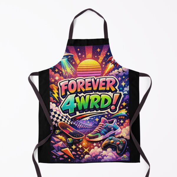Item preview, Forever Forward Neon Retro Energy designed and sold by NOMISKISAW.