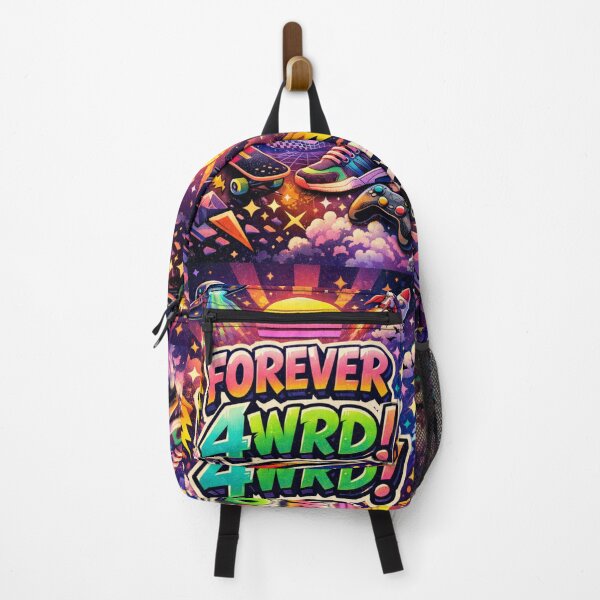 Item preview, Forever Forward Neon Retro Energy designed and sold by NOMISKISAW.