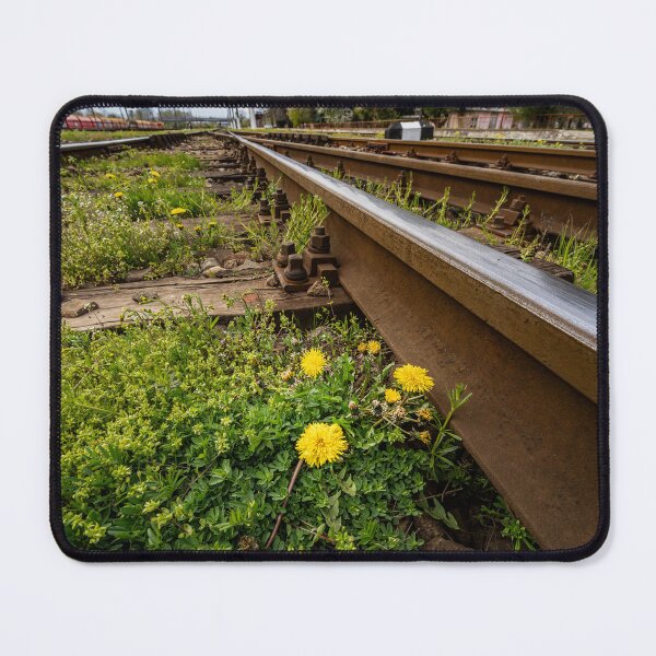 Item preview, Rusty Railway and Wild Growth designed and sold by Rabee Khalil Photography.
