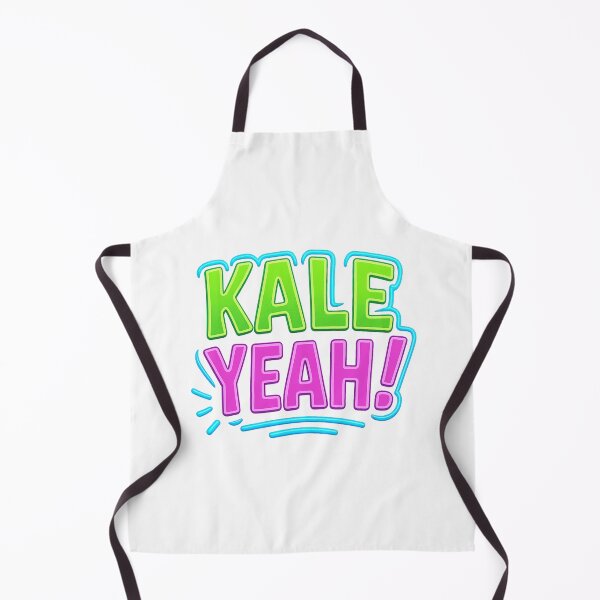 Item preview, Vibrant Neon 'Kale Yeah!' Vegan Humor T-Shirt - Bold Graphic Typography designed and sold by DrainedUwU.