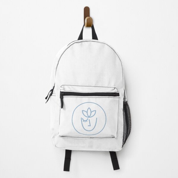 Item preview, Minimalist Blue Lotus Winking Face designed and sold by LekkieStudioArt.