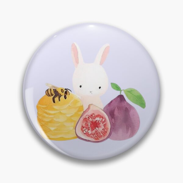 Item preview, Sweetest Folly - Kawaii Bunny, Fig, and Honeycomb designed and sold by The-HistoryGirl.